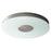 Oxygen Lighting Dione 2700K 21" UV Dim Ceiling Mount, Satin Nickel - 32-665-2724