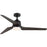 Progress Upshur 1 Light Ceiling Fan/Light Kit, Bronze/Frost - P250094-020-30