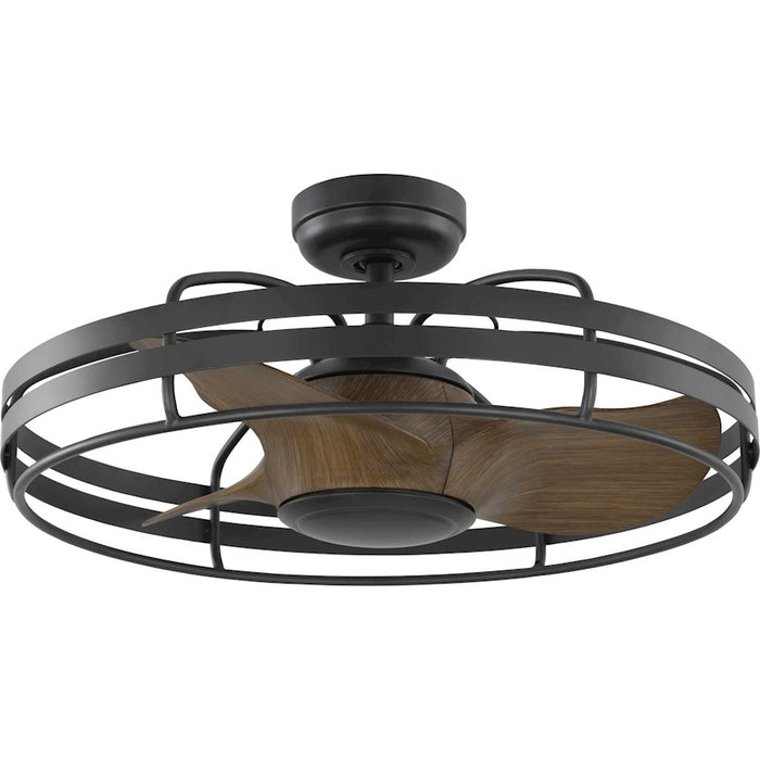 Progress Lighting Bastrop Ceiling Fan, Graphite - P250096-143