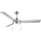 Progress Lighting Axion I 52" LED 1Lt Ceiling Fan, Nickel/Silv - P250122-009-30