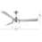 Progress Lighting Axion I 52" LED 1Lt Ceiling Fan, Nickel/Silver