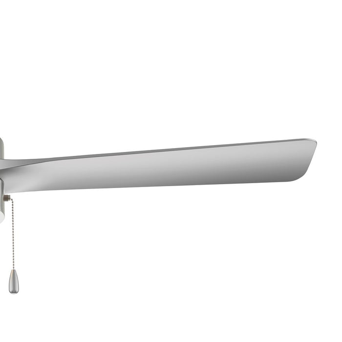 Progress Lighting Axion I 52" LED 1Lt Ceiling Fan, Nickel/Silver