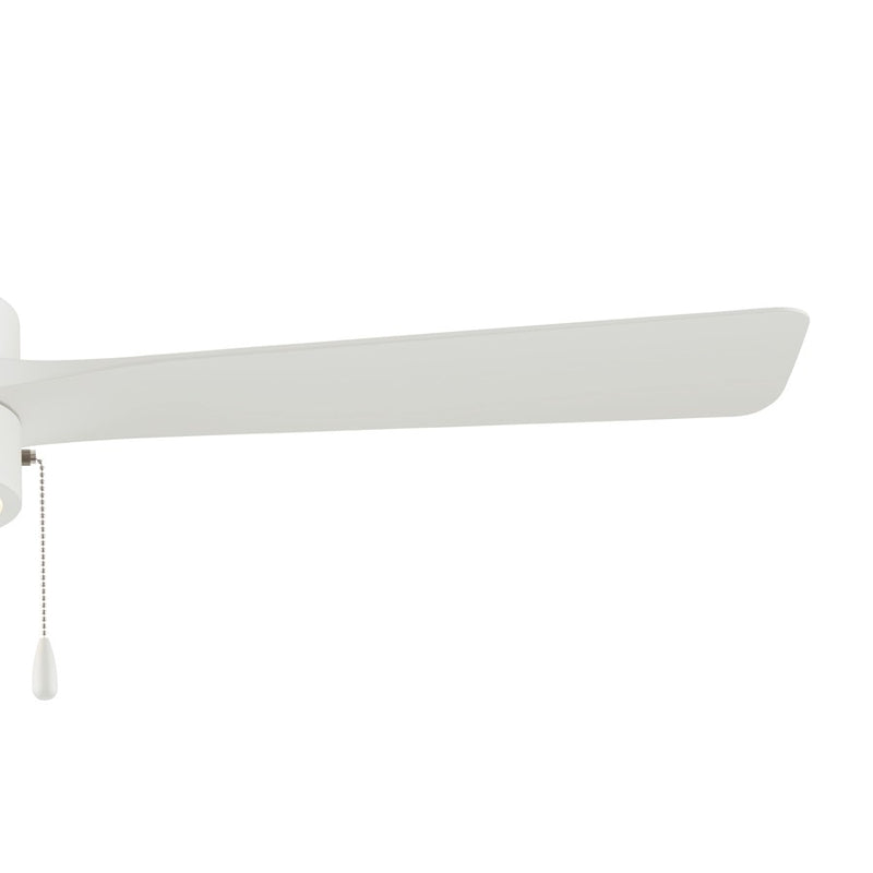 Progress Lighting Axion I 52" LED 1Lt Ceiling Fan, White/White