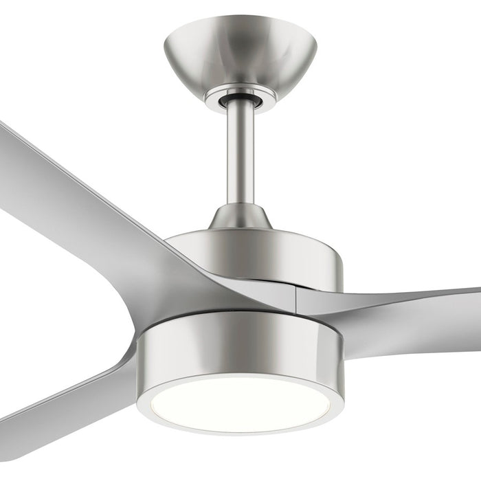 Progress Lighting Axion II 52" LED 1Lt Ceiling Fan, Nickel/Silver