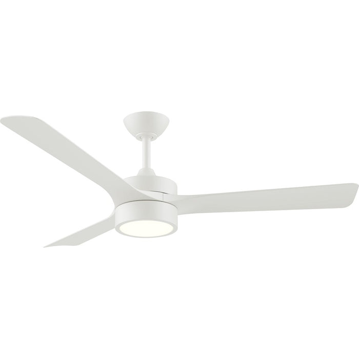 Progress Lighting Axion II 52" LED 1Lt Ceiling Fan, White/White - P250123-28M-30
