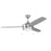 Progress Lighting Nolyn 52" LED 1Lt Ceiling Fan, Nickel/Silver - P250124-009-30