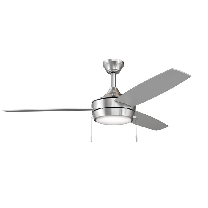 Progress Lighting Nolyn 52" LED 1Lt Ceiling Fan, Nickel/Silver - P250124-009-30