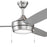 Progress Lighting Nolyn 52" LED 1Lt Ceiling Fan, Nickel/Silver