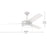 Progress Lighting Nolyn 52.00" LED 1Lt Ceiling Fan, White/White