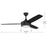 Progress Lighting Nolyn 52.00" LED 1Lt Ceiling Fan, Black/Black