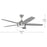 Progress Lighting Nolyn V 52" LED 1Lt Ceiling Fan, Nickel/Silver