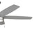 Progress Lighting Nolyn V 52" LED 1Lt Ceiling Fan, Nickel/Silver