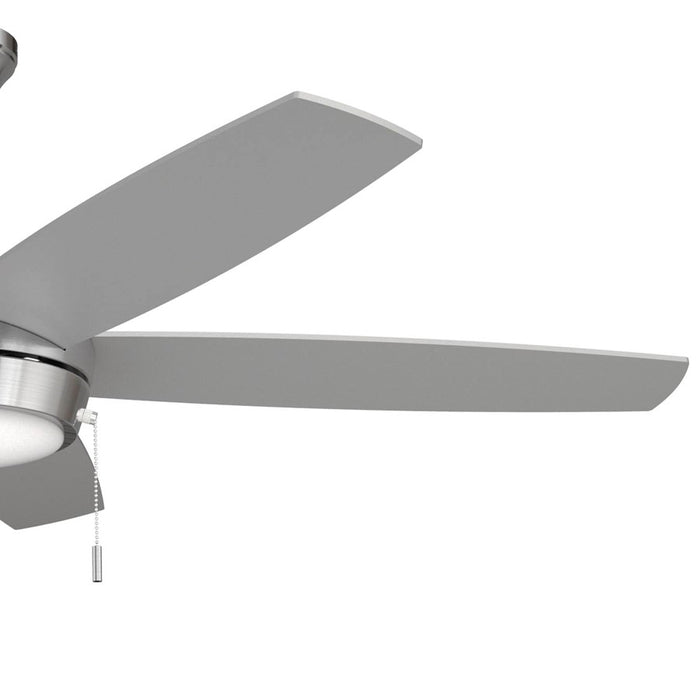 Progress Lighting Nolyn V 52" LED 1Lt Ceiling Fan, Nickel/Silver