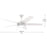 Progress Lighting Nolyn V 52" LED 1Lt Ceiling Fan, White/White