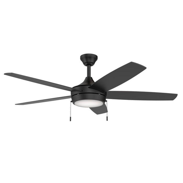 Progress Lighting Nolyn V 52" LED 1Lt Ceiling Fan, Black/Black - P250125-31M-30