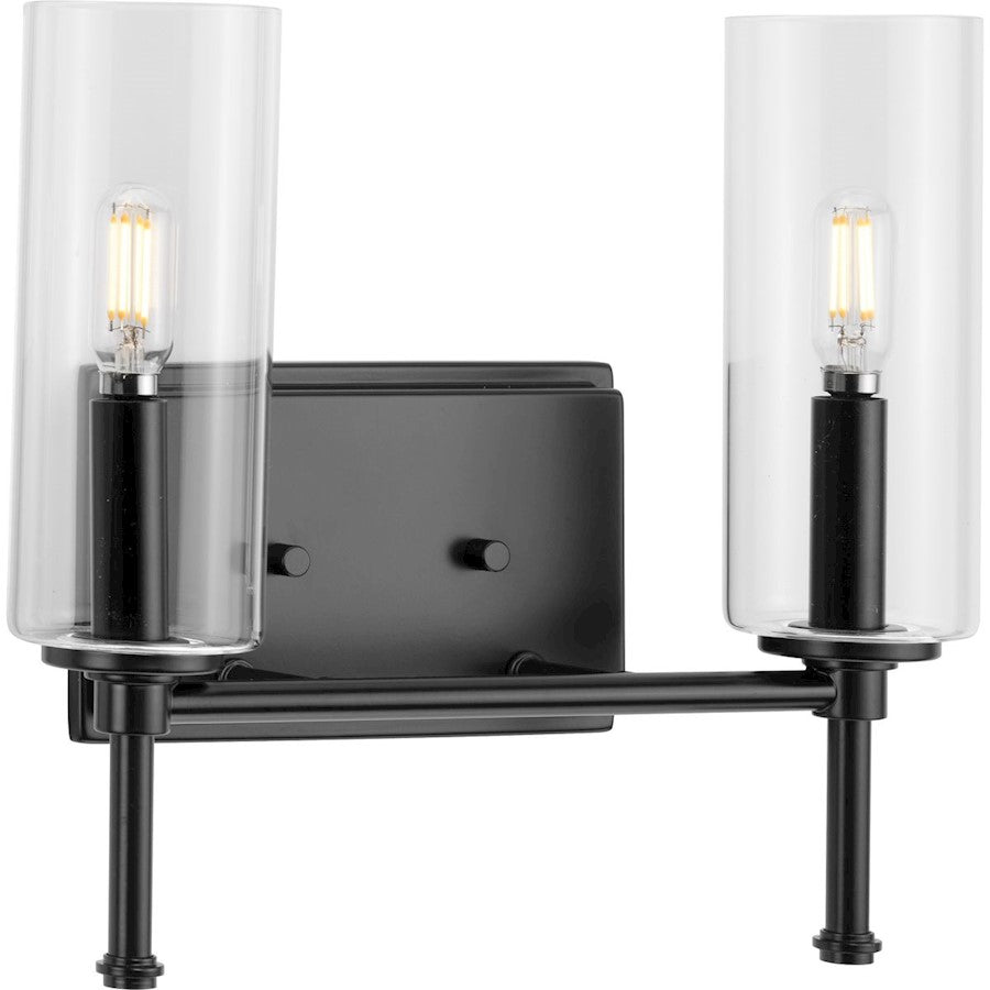 Progress Lighting Elara 2 Light New Traditional Clear Vanity