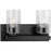 Progress Lighting Goodwin 2 Light Bathroom Vanity, Black/Clear - P300387-31M