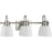 Progress Preston 3 Light Bathroom Vanity, Nickel/Etched Opal - P300428-009