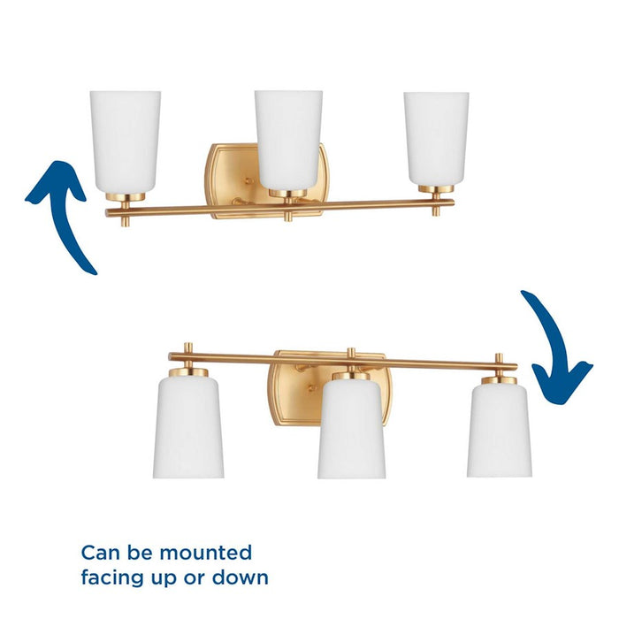 Progress Lighting Adley 3-Light Bath Vanity Light