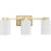 Progress Lighting Estrada 22.37"W Bath Light, Gold/Opal - P300478-191