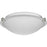 Progress Lighting Linen Dome Nickel/Etched Linen Flush Mount