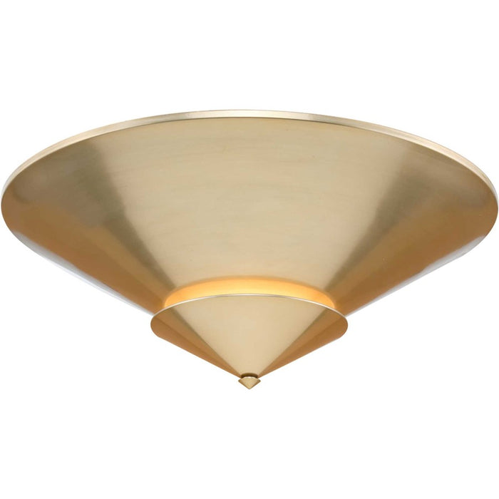 Progress Lighting Pinellas 25" Flush Mount, Soft Gold/Painted - P350270-205