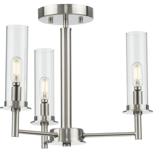 Progress Lighting Kellwyn 3 Light Semi-Flush Mount