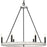 Progress Lighting Galloway 6 Light 28.25" Chandelier, Matte Black - P400302-31M