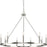 Progress Lighting Gilliam 9 Light Chandelier, Brushed Nickel - P400314-009