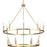 Progress Lighting Gilliam 15 Light Chandelier, Vintage Brass - P400315-163