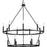 Progress Lighting Gilliam 15 Light Chandelier, Matte Black - P400315-31M