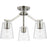 Progress Lighting Vertex 3-Light Convertible Chandelier