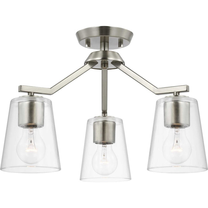 Progress Lighting Vertex 3-Light Convertible Chandelier