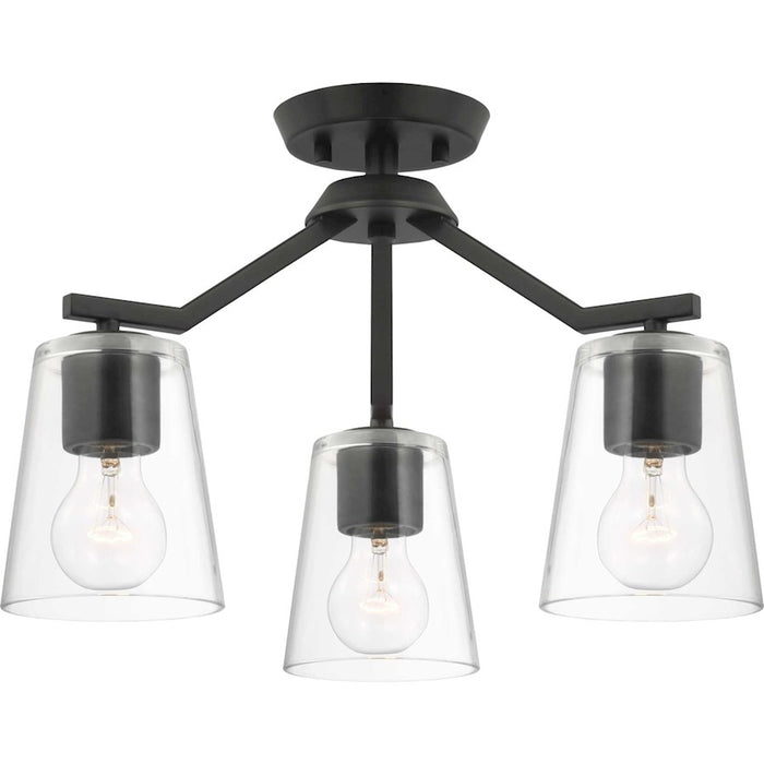 Progress Lighting Vertex 3-Light Convertible Chandelier