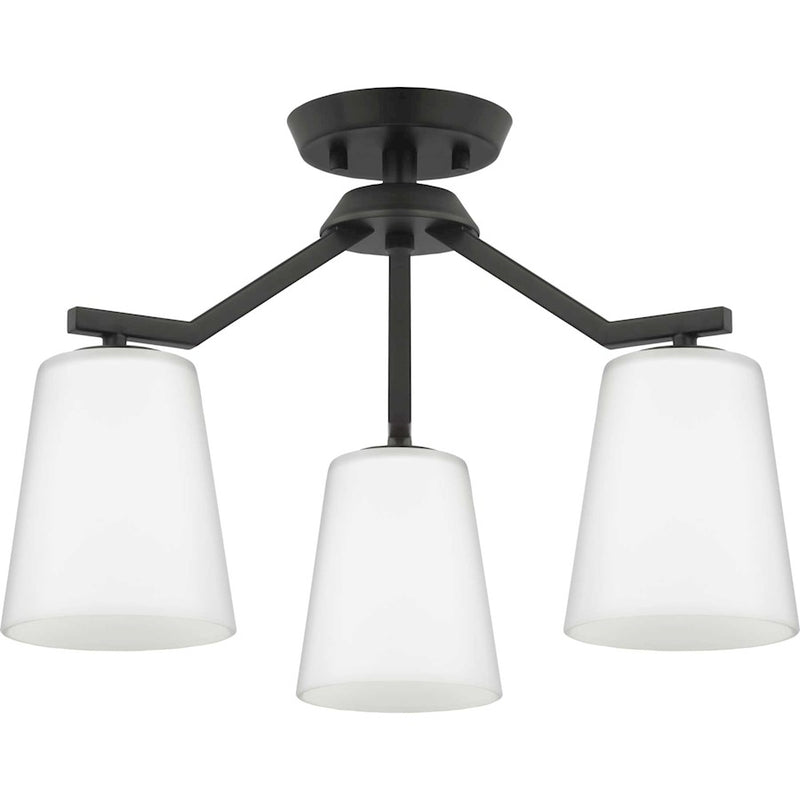 Progress Lighting Vertex 3-Light Convertible Chandelier