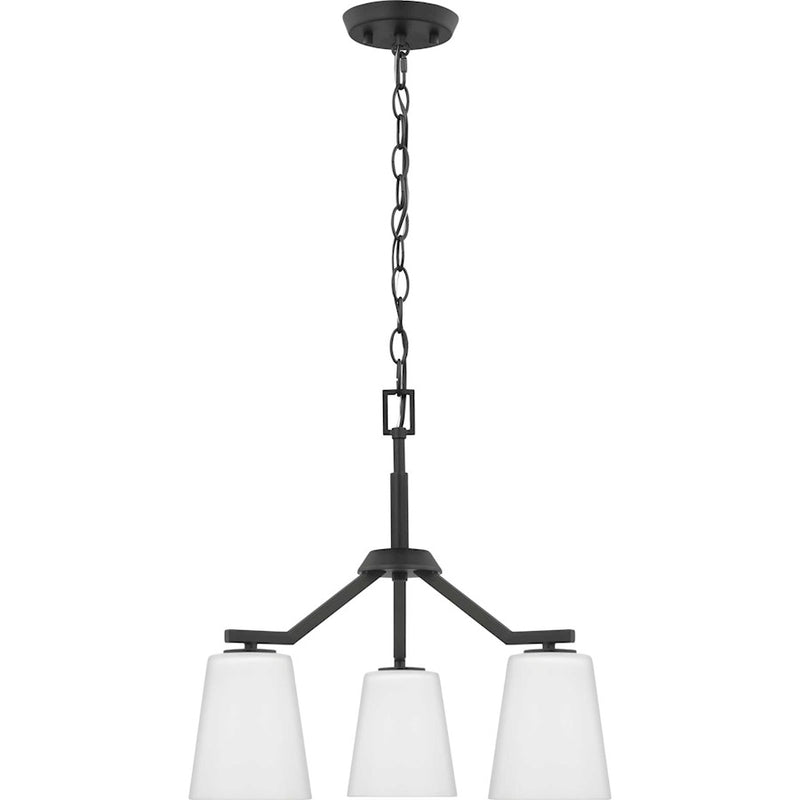 Progress Lighting Vertex 3-Light Convertible Chandelier