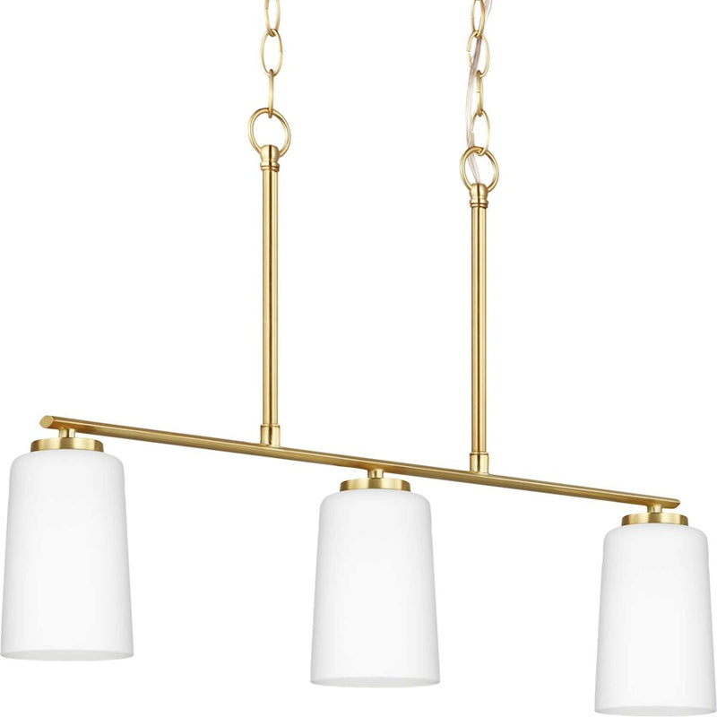 Progress Lighting Adley 3-Light Linear Chandelier