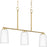 Progress Lighting Adley 3-Light Linear Chandelier