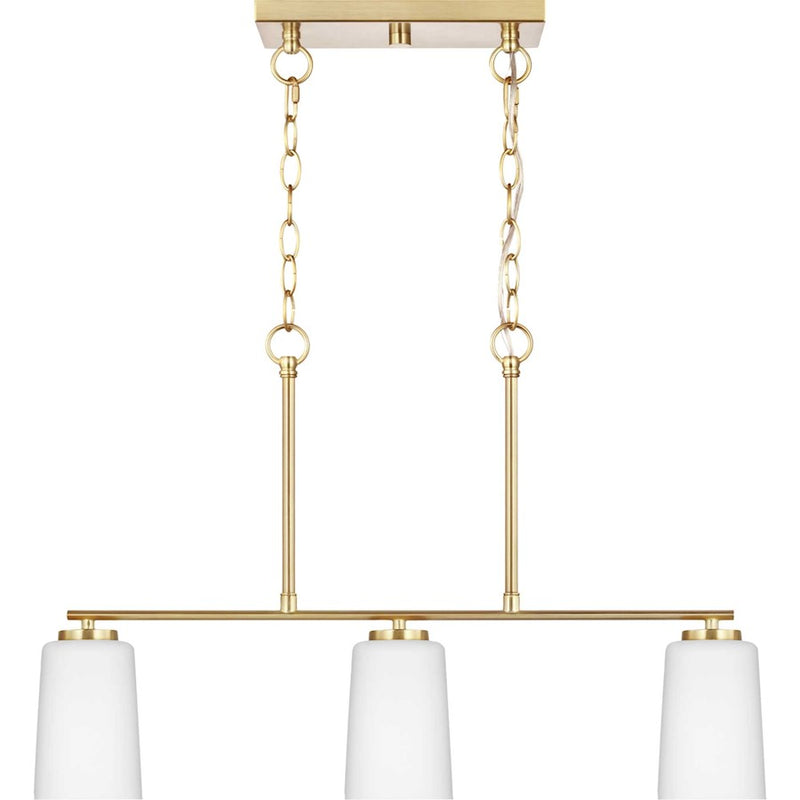 Progress Lighting Adley 3-Light Linear Chandelier