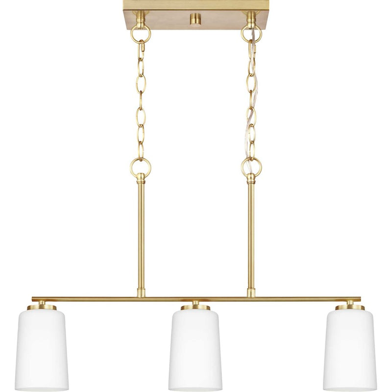 Progress Lighting Adley 3-Light Linear Chandelier