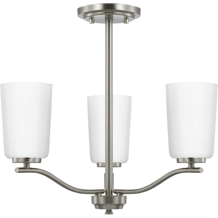 Progress Lighting Adley 3-Light Semi-Flush/Conv Chandelier