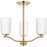 Progress Lighting Adley 3-Light Semi-Flush/Conv Chandelier
