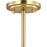 Progress Lighting Adley 3-Light Semi-Flush/Conv Chandelier