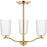 Progress Lighting Adley 3-Light Semi-Flush/Conv Chandelier