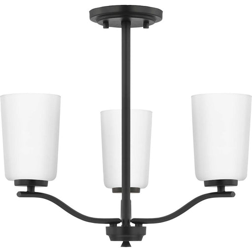 Progress Lighting Adley 3-Light Semi-Flush/Conv Chandelier