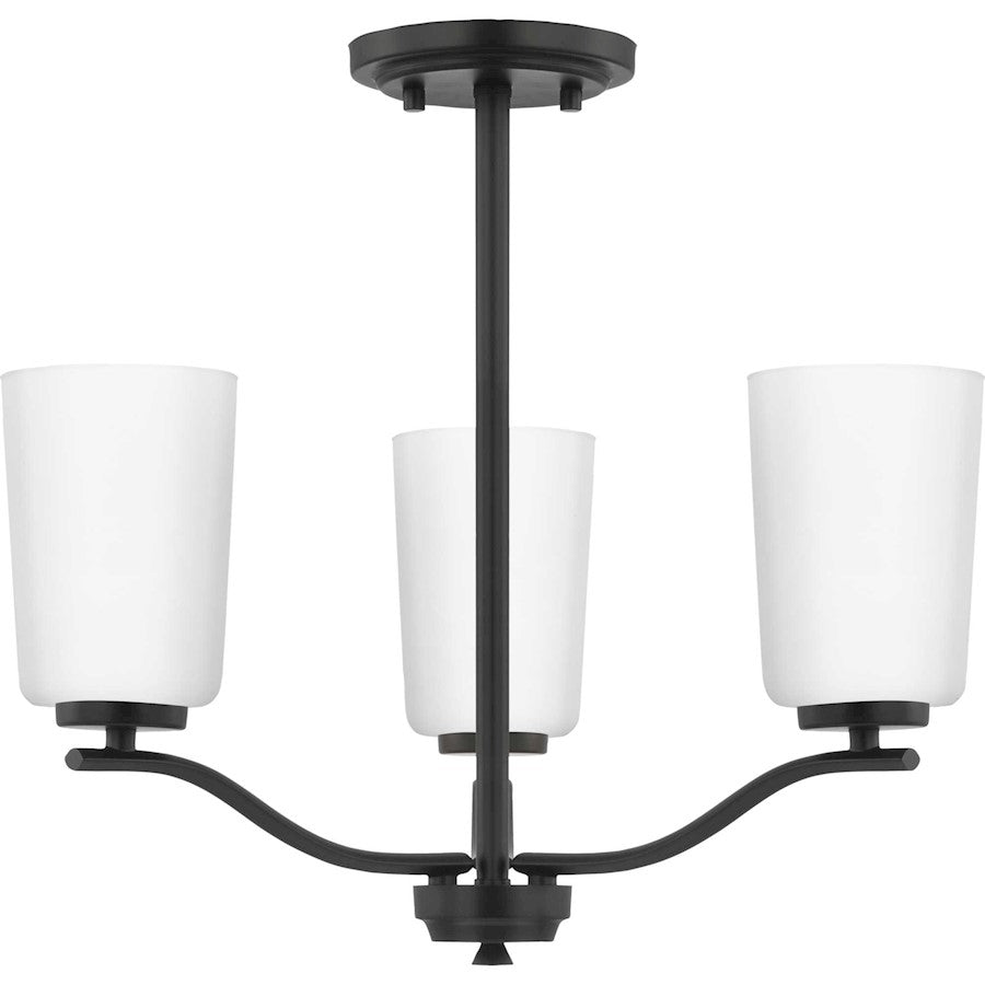 Progress Lighting Adley 3-Light Semi-Flush/Conv Chandelier