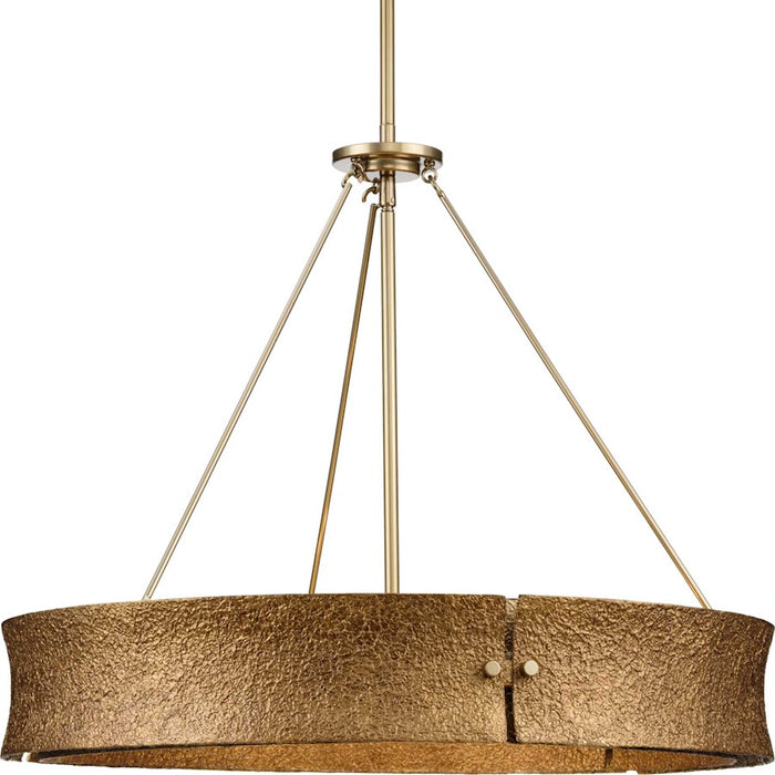 Progress Lighting Lusail 26" Chandelier, Soft Gold - P400357-205