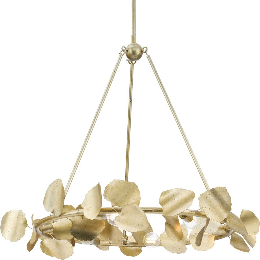 Progress Lighting Laurel 28" Chandelier, Gilded Silver - P400359-176