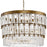 Progress Lighting Chevall 32" Chandelier, Gold/Clear Pressed - P400368-204