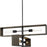 Progress Lighting Boundary 30" Chandelier, Matte Black - P400370-31M